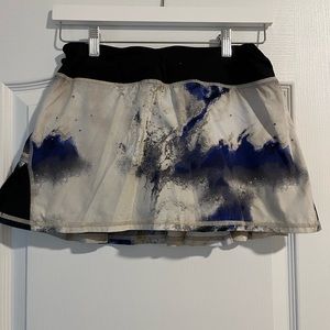 RARE LULULEMON PACE SETTER SKIRT TIE DYE SIZE 6